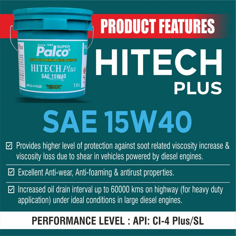 Hitech Plus 15W40 - Image 4